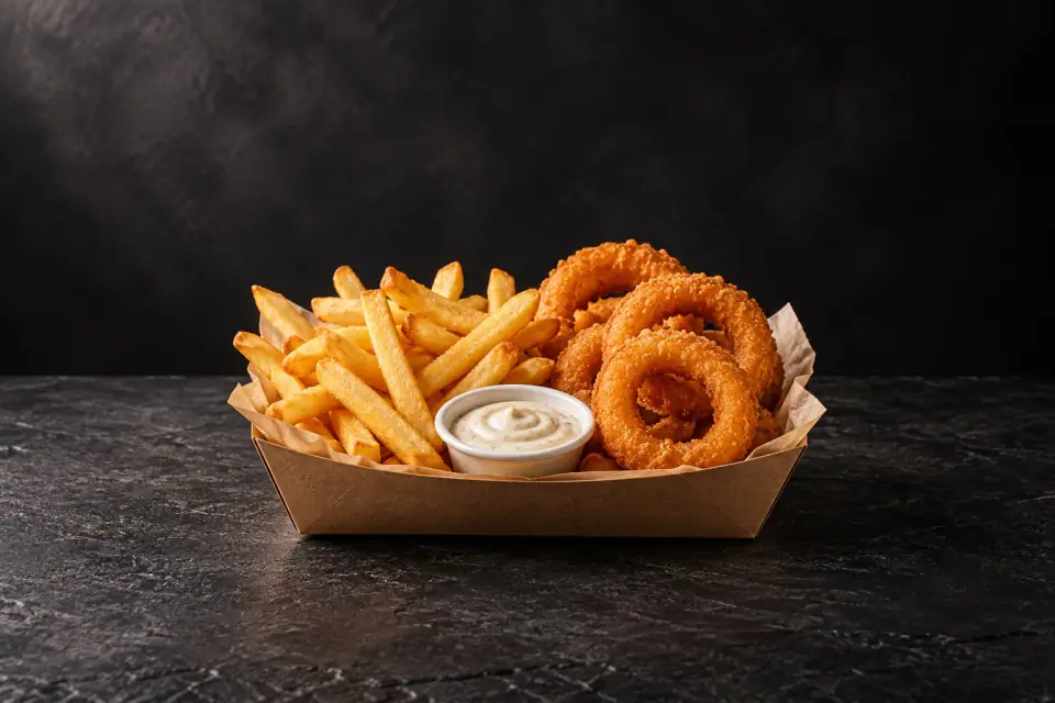 Zestaw przekąsek i dań na wynos ze Strefy Gastro